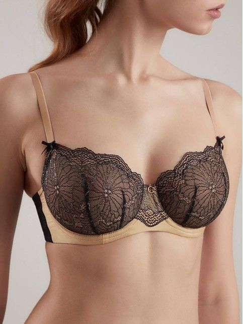 Balconette underwired bra SATIN TB6175