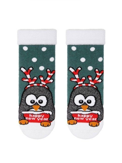 New year's terry socks 