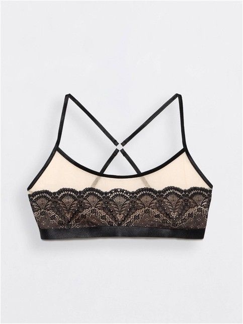 Bustier with Swarovski® crystals LBE 1078