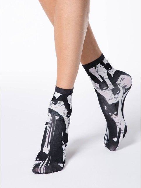 Socks with drawings FANTASY 70