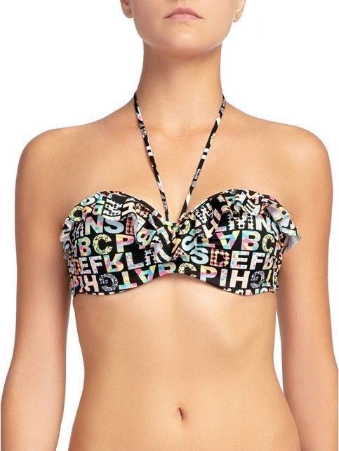 Bikini bandeau with 