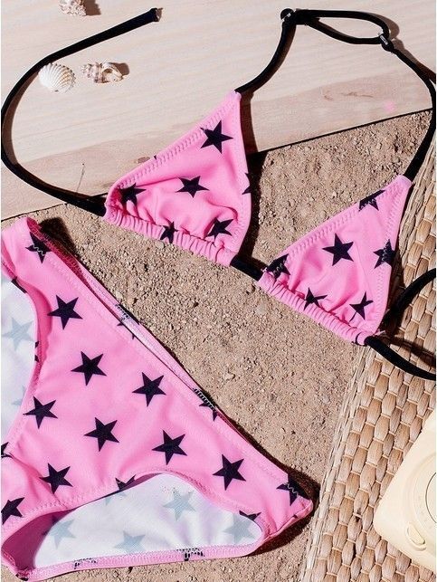 Swimsuit with stars MAXI STAR