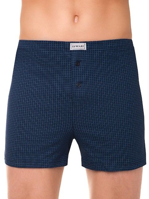 Cotton men's underpants BASIC BOXER 001 (packed on mini-hanger)
