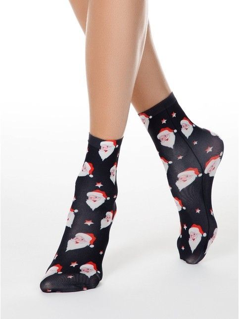 Socks with Christmas drawings FANTASY 70