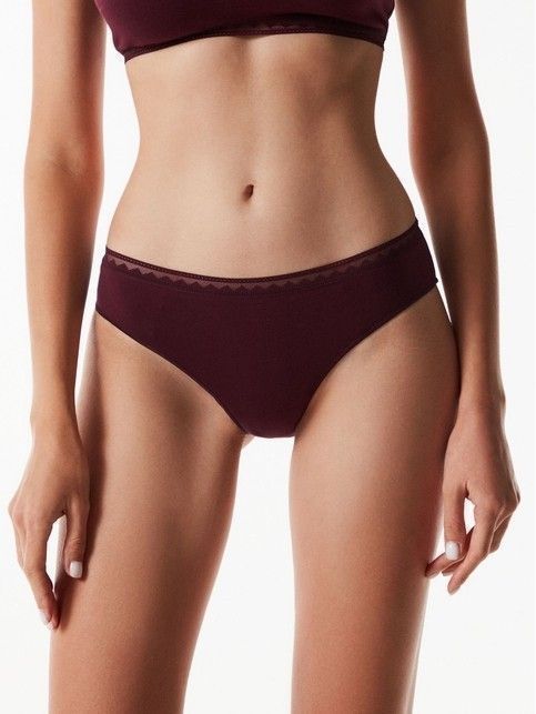 Bikini briefs made of premium cotton Classic Basic LB 1347