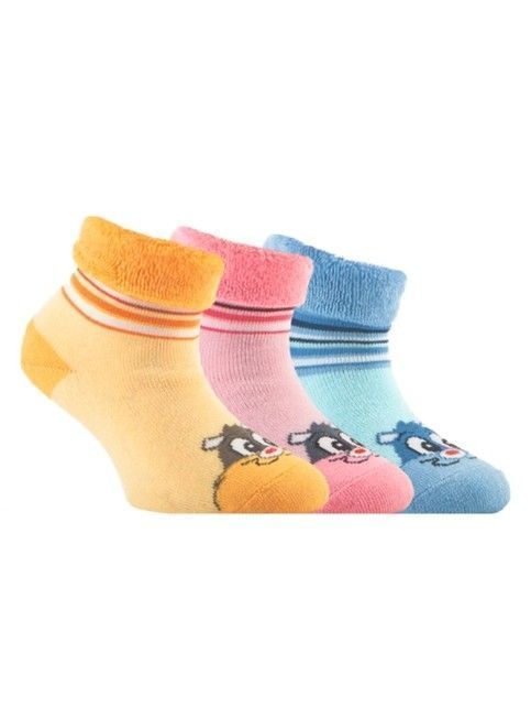 Terry socks with lapel SOF-TIKI