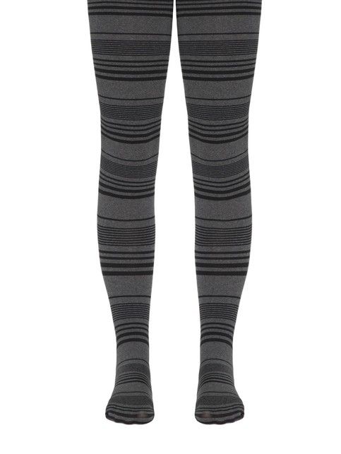 Melange striped tights MARTINA