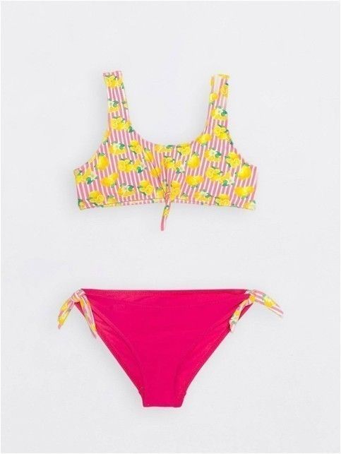 Swimsuit with wide straps SUNNY LEMON