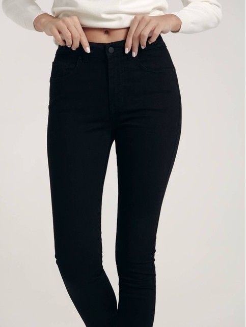 Skinny high rise push-up jeans CON-374