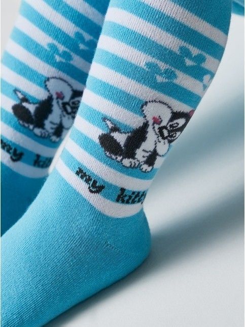 SOF-TIKI tights (terry inside) with drawings