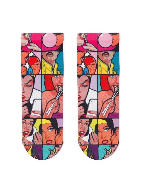 Socks with drawings FANTASY 70