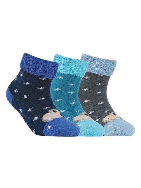 Terry socks with lapel SOF-TIKI