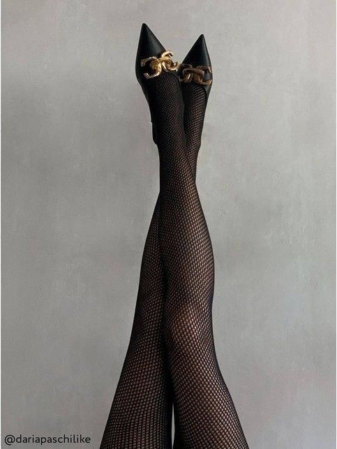 Fishnet tights with a fine mesh effect LUXURY