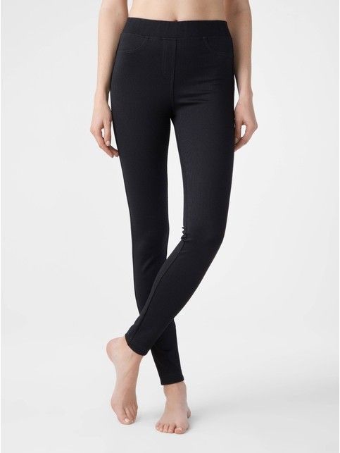 Textured high rise jeggings IDEAL LUX