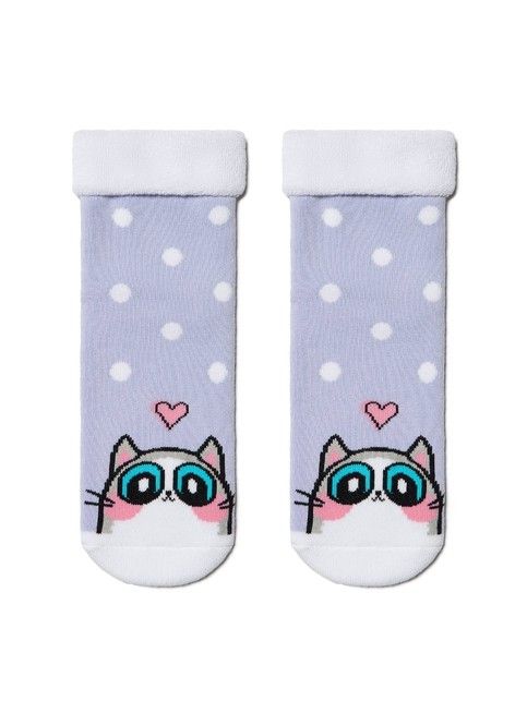Terry socks SOF-TIKI with a lapel